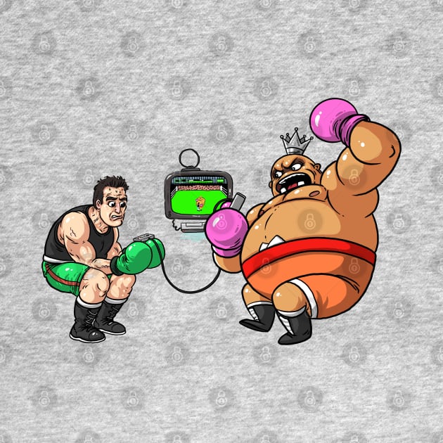 Little Mac and King Hippo by itsbillmain